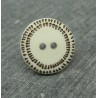 Bouton écru pointillé 18mm
