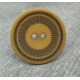 Bouton roulette caramel 34mm 