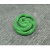 Bouton rose vert 22mm 