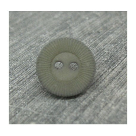 Bouton roue vert de gris 13mm