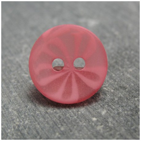 Bouton psyché28  rose vif 12mm