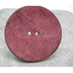 Bouton coco framboise 50mm