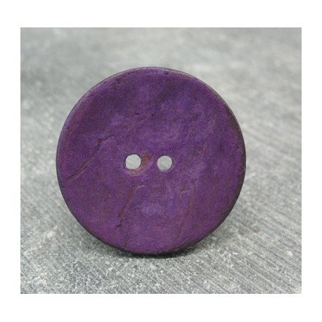 Bouton coco violet 30mm
