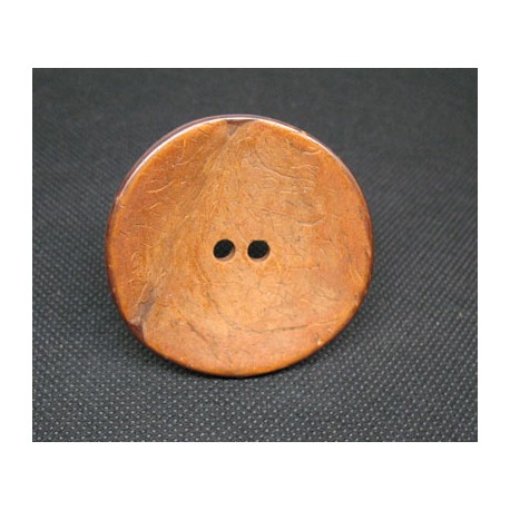 Bouton coco orange 50mm