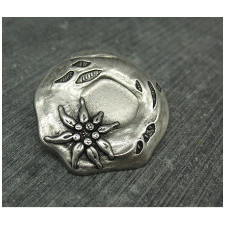 Bouton edelweiss 32mm