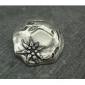Bouton edelweiss 32mm