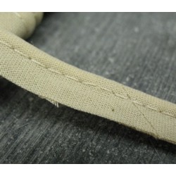Passepoil coton beige 10mm