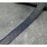 Ruban jean/lurex 10mm