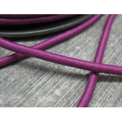 Elastique rond violet 3mm