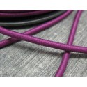 Elastique rond violet 3mm