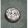 Bouton fantaisie vieux rose 20mm 