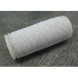 Elastique rond blanc 0,5mm