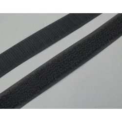 Velcro à coudre gris souris 16mm