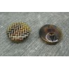 Bouton translucide "batons rompus" peigne 23mm