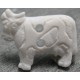 Bouton vache blanche 18mm 