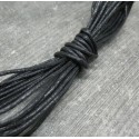 Coton ciré noir 1.5mm