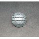  Bouton griffe argent 28 mm 