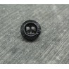 Bouton nacre 4t noir 11mm