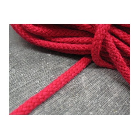 Tresse acrylique fuschia 5mm