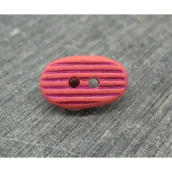 Bouton galet corail 15mm
