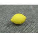 Bouton citron jaune 13mm