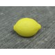 Bouton citron jaune 15mm