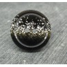 Bouton voute celeste ébène 23mm