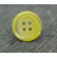 Bouton abalone pneu jaune 17mm