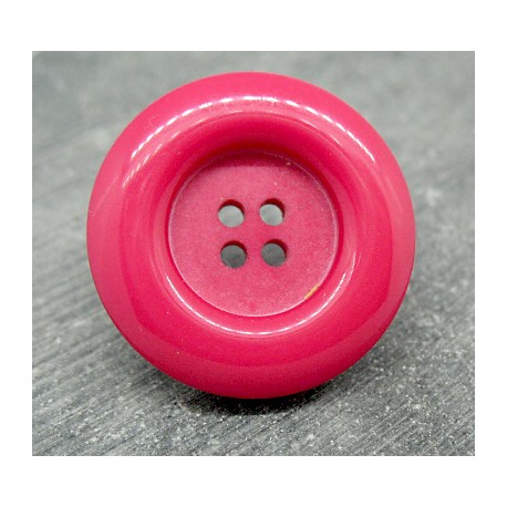 Bouton bouée fuschia 36mm
