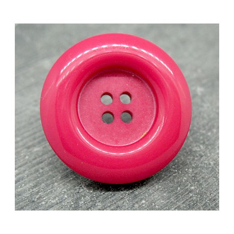 Bouton bouée fuschia 36mm