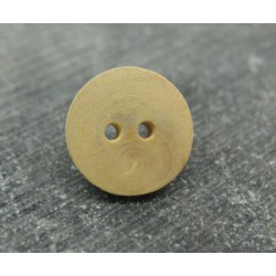 Bouton buis naturel 14mm