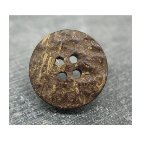 Bouton coco 4t naturel 21mm