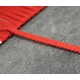 Passepoil fantaisie coton rouge 5mm