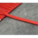 Passepoil fantaisie coton rouge 5mm