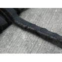 Passepoil velours noir 10mm