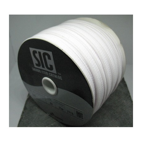 Passepoil Shindo siliconé blanc 10mm