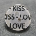 Bouton Kiss Love 13mm 