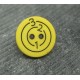 Bouton cible 123 jaune 15mm