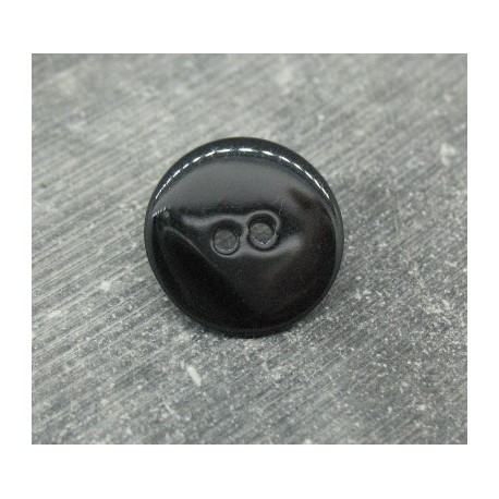 Bouton nacre rivière noir 23mm