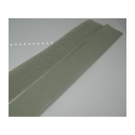 Velcro gris à coudre 25mm