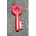 Bouton clef rouge 18 mm b22