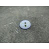 Bouton papillon oval lavande jaune 12mm