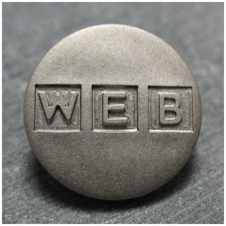 Bouton web gris 18 mm b6