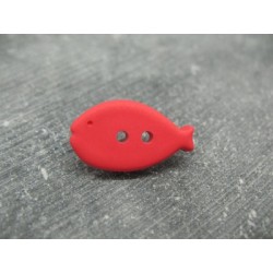 Bouton poisson rouge 23mm