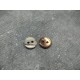 Bouton nacre 1 caramel 11mm