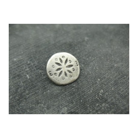 Bouton edelweiss 18mm