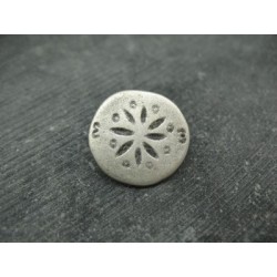 Bouton edelweiss 23mm