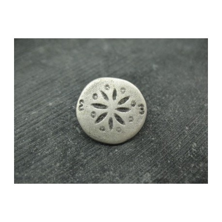 Bouton edelweiss 23mm