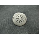 Bouton edelweiss 23mm