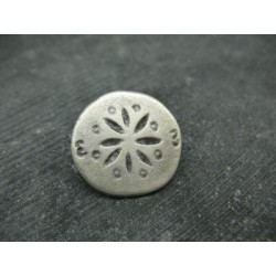 Bouton edelweiss 25mm